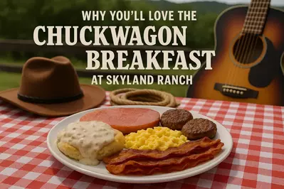 Chuckwagon Breakfast at SkyLand Ranch