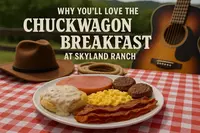 Chuckwagon Breakfast at SkyLand Ranch