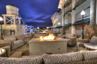 Lodge at Five Oaks Dusk Firepits